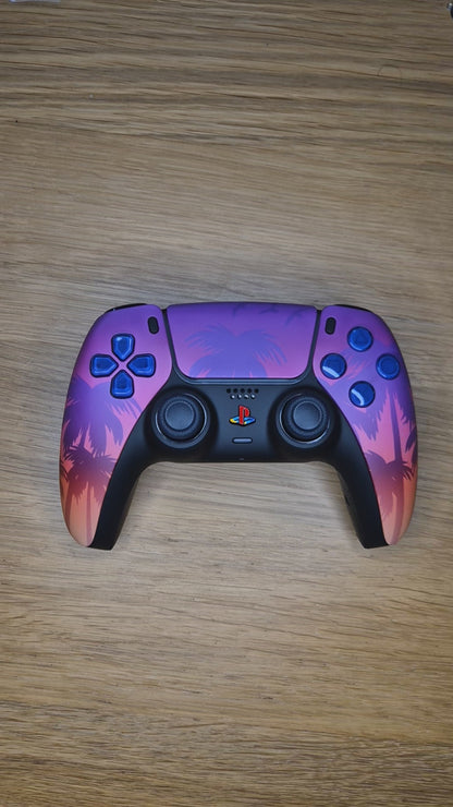 PS5 Controller Faceplate - GTA6 Inspired