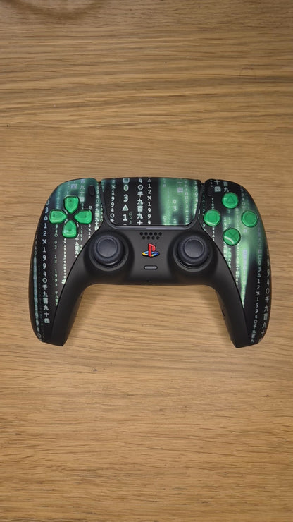 PS5 Controller - Matrix Inspired